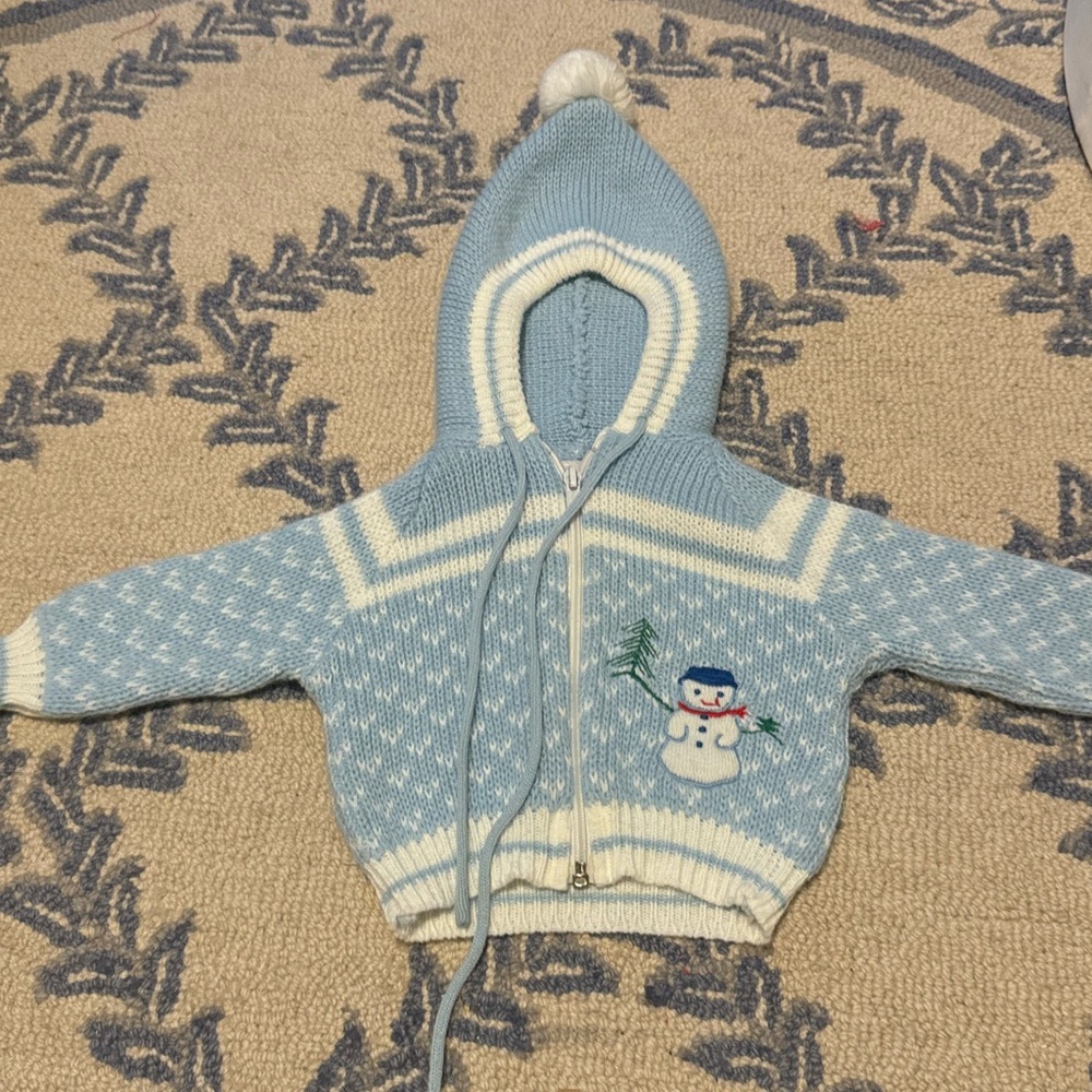 Vintage baby sweater